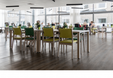 Recreatieruimte woonzorgcentrum