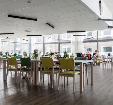 Recreatieruimte woonzorgcentrum