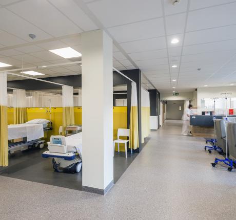 Ziekenboeg in een ziekenhuis